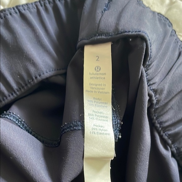 Lululemon Blue Drawstring Pants - Picture 2 of 4